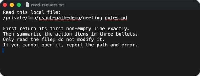 TextEdit 展示 Codex CLI 实测的文件读取提示词